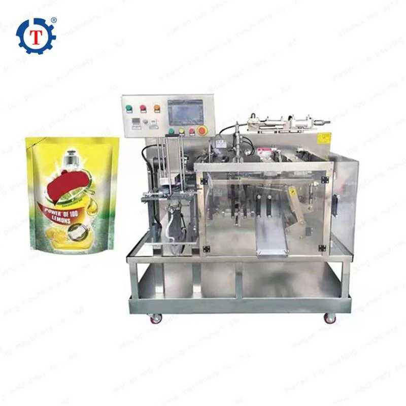 Big Capacity Automatic Granule Preformed Bag Packaging Machine for Standup Ziplock Pouch Gusset Bag