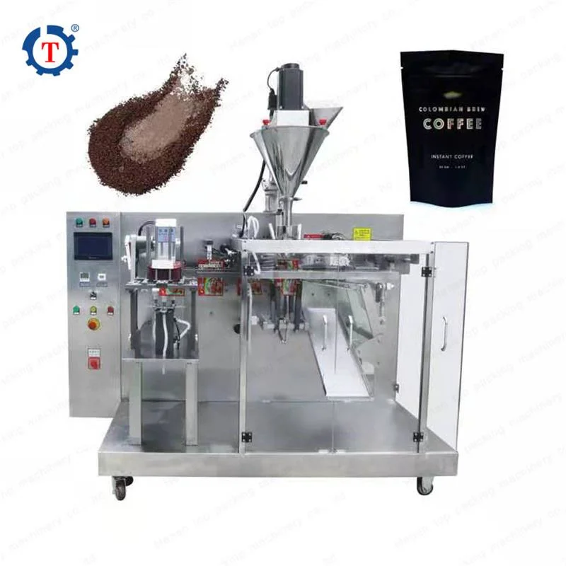 Big Capacity Automatic Granule Preformed Bag Packaging Machine for Standup Ziplock Pouch Gusset Bag